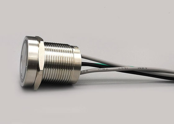 دکمه سوئیچ پیزوالکتریک 19 میلی متری IEC529 ضد آب 50 میلیون چرخه